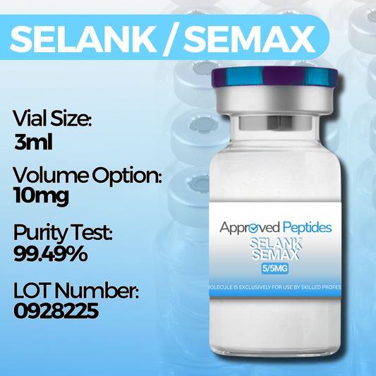 Approved Selank/Semax 10